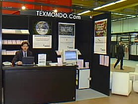 Texmondo stand at Intimare Fair (Italy) - February 1999 / 2000